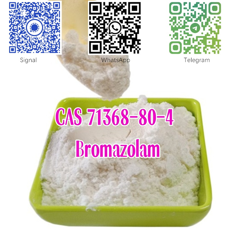 Factory Price Bromazolam C17H13BrN4 CAS 71368-80-4